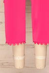 Lobzenica Bright Pink Cropped Jumpsuit legs | La petite garçonne