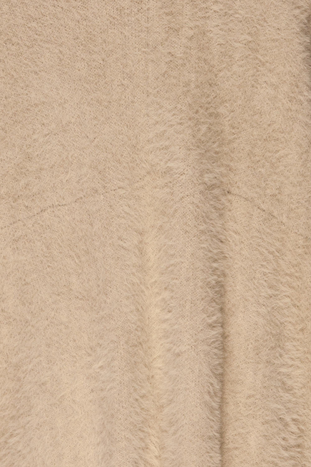 Lodzki Grey Long Fuzzy Cardigan | La petite garçonne  fabric 