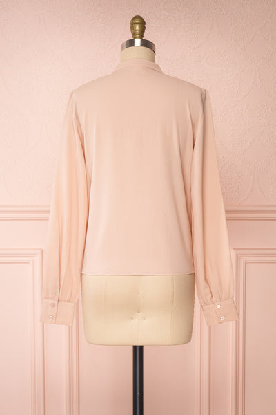 Lubien Dusty Rose Pink Long Sleeved Shirt | Boutique 1861 back view