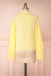 Lubien Yellow Long Sleeved Cropped Shirt | Boutique 1861 back view
