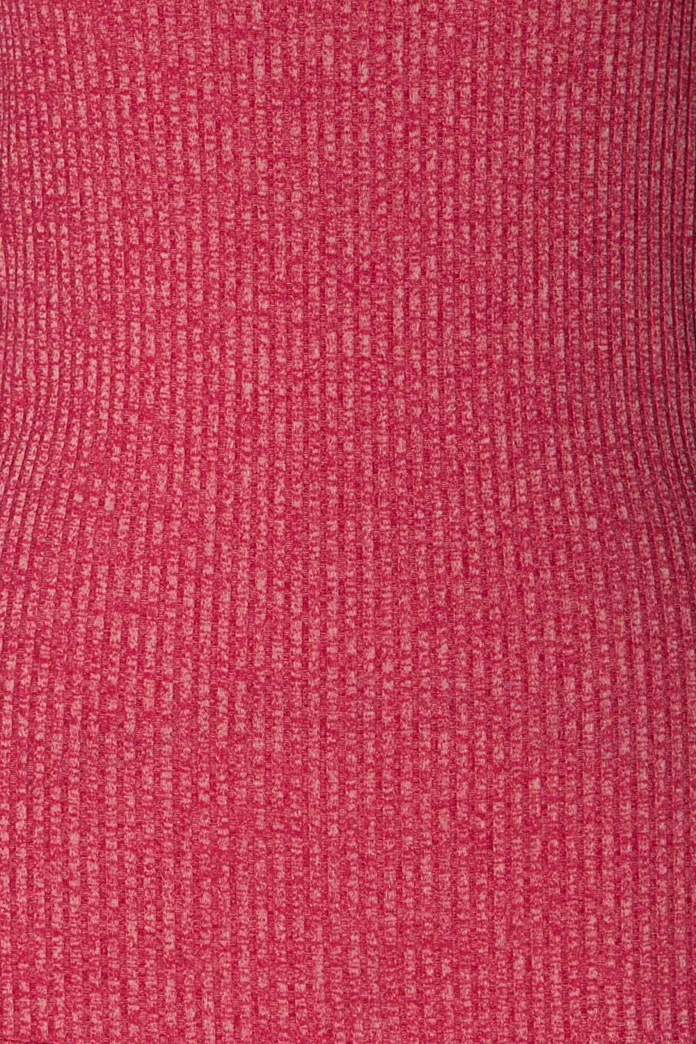 Luttre Rose Variegated Pink Ribbed T-Shirt | La Petite Garçonne 9