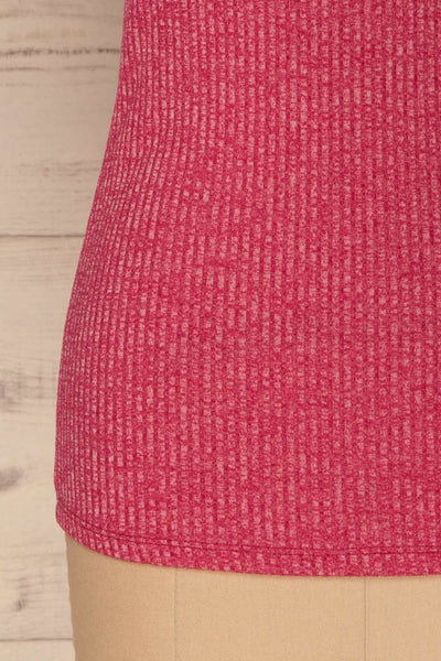 Luttre Rose Variegated Pink Ribbed T-Shirt | La Petite Garçonne 8