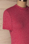 Luttre Rose Variegated Pink Ribbed T-Shirt | La Petite Garçonne 5