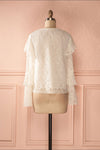 Lynnie Light - White lace ruffled blouse 5