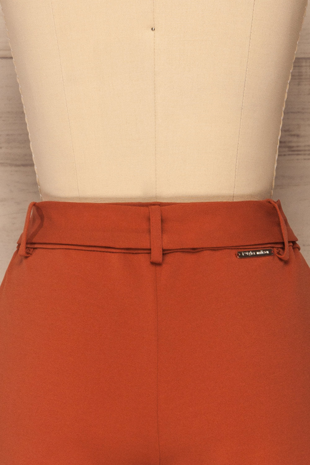 Lysekil Spice Shorts w/ Pockets | La petite garçonne back close-up