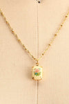 Mae West Rose Dainty Golden Floral Pendant Necklace | Boutique 1861 4