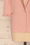 Magnieu Light Pink 3/4 Sleeved Blazer Jacket | La Petite Garçonne 7