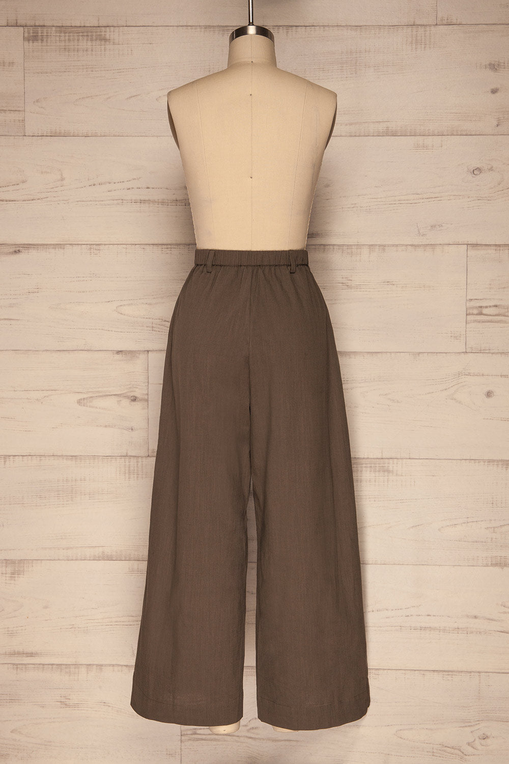 Maguez Grass Khaki Wide Leg Pants | La Petite Garçonne