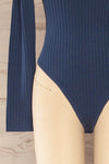 Mainz Blue Long Sleeve Turtleneck Bodysuit | La petite garçonne bottom
