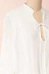Makanui White Tunic Dress with Bell Sleeves | Boutique 1861