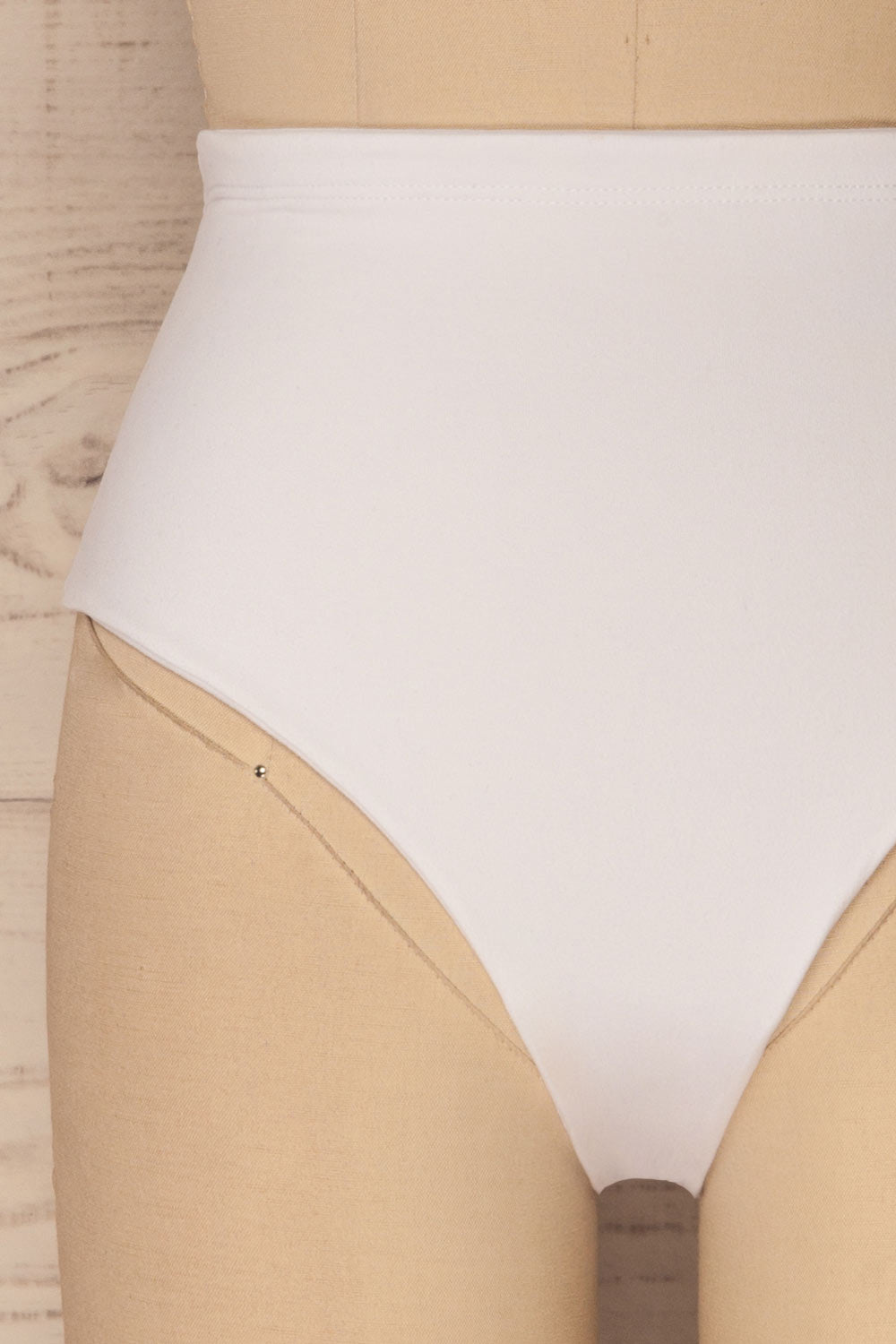 Malause White High-Waist Tanga Panties | La Petite Garçonne Chpt. 2