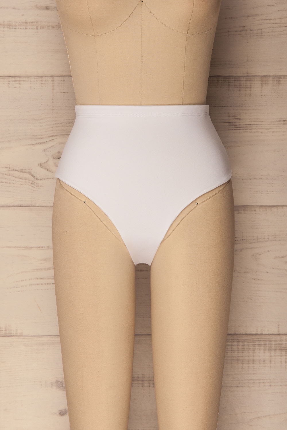 Malause White High-Waist Tanga Panties | La Petite Garçonne Chpt. 2