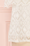 Malbina Ivory Floral Lace Off-Shoulder Top | Boutique 1861 7