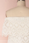 Malbina Ivory Floral Lace Off-Shoulder Top | Boutique 1861 6