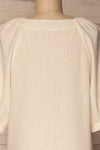 Malhao Ivory Short Sleeved Buttoned Top | La Petite Garçonne 6