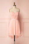 Maliha Blush Pink Bustier A-Line Prom Dress | Boudoir 1861