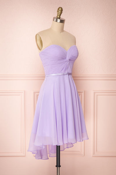 Maliha Lilac Bustier A-Line Prom & Bridesmaid Dress | Boudoir 1861 3