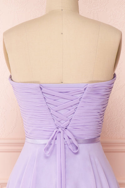 Maliha Lilac Bustier A-Line Prom & Bridesmaid Dress | Boudoir 1861 6