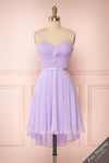 Maliha Lilac Bustier A-Line Prom & Bridesmaid Dress | Boudoir 1861 1