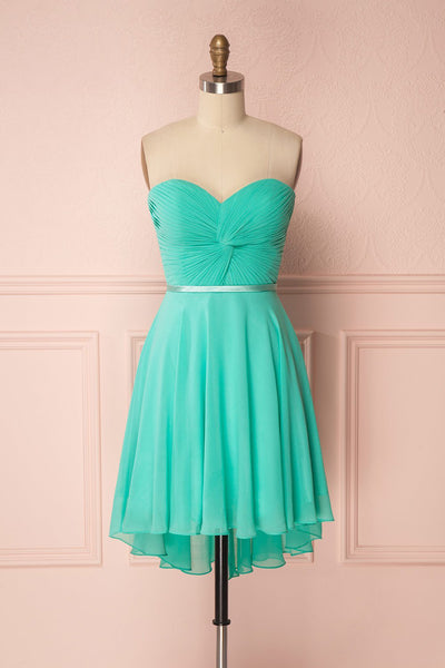 Maliha Mint | Green Prom Dress