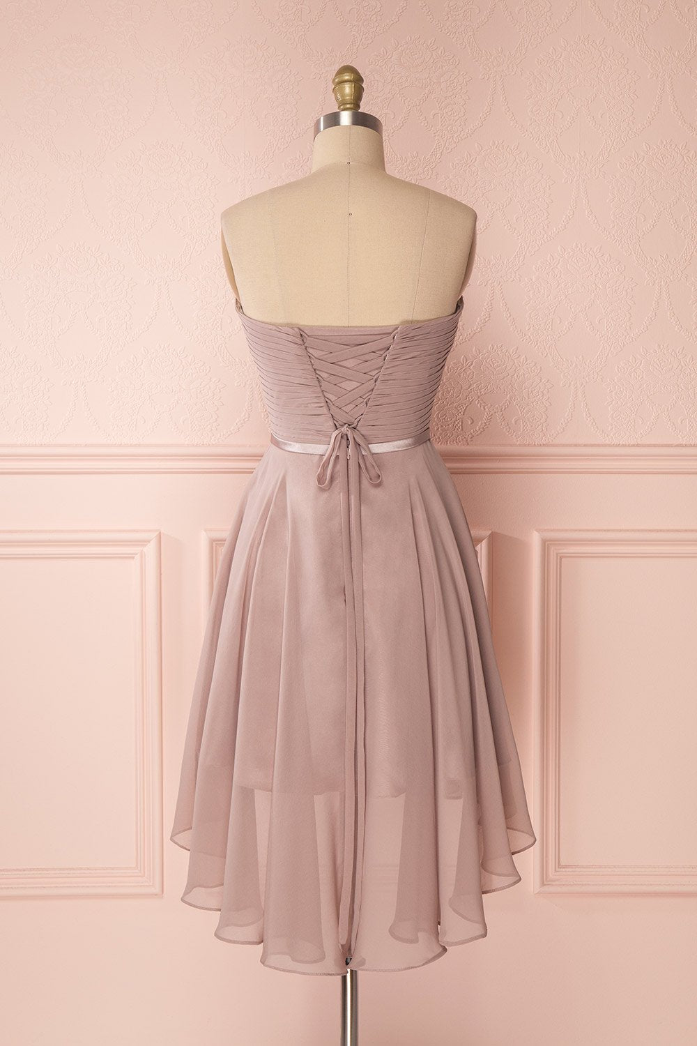 Maliha Moon | Purple Bustier Dress