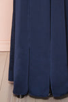 Mana Navy Blue Maxi Dress w/ Sequins | Boutique 1861 skirt
