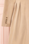 Maribelle Beige Long Sleeved Trench Coat | Boutique 1861 sleeve