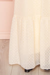 Marlena Cream Maxi Chiffon Pattern Gypsy Skirt skirt | Boudoir 1861
