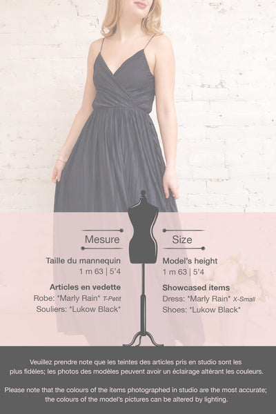 Marly Rain Navy Blue Sleeveless A-Line Dress | Boutique 1861 template 1