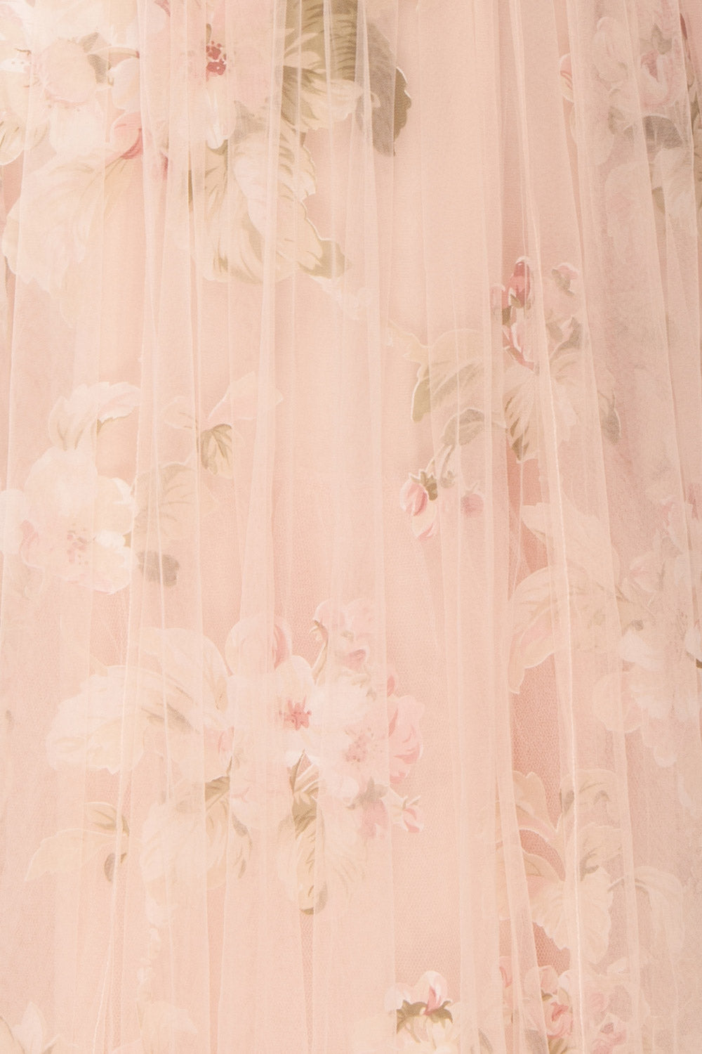 Marylou Blush | Robe Rose Fleurie