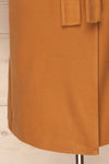 Mataro Brown Mid-Length Trench Coat | La petite garçonne bottom