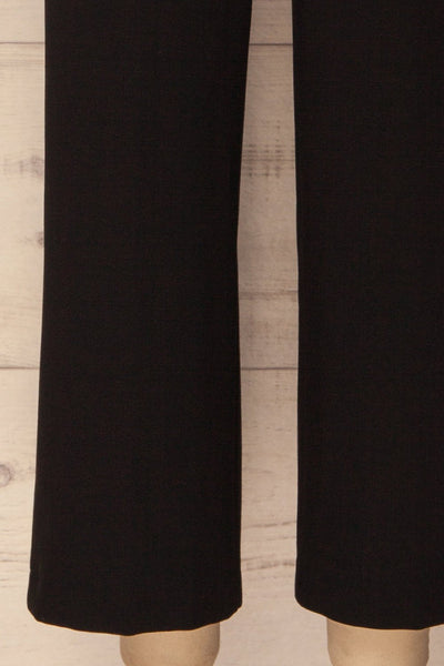 Maulde Black Wide Leg Dress Pants | La Petite Garçonne