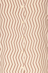 Mayence Striped Geometrical Button-Up Blouse | Boutique 1861 fabric detail