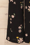 Medulin Pink & Black Floral Wide Leg Pants | La Petite Garçonne 8