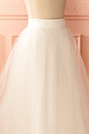 Meena White Tulle Maxi Bridal Skirt | Boudoir 1861 4