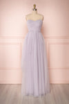 Meole Haze Lilac Tulle A-Line Bustier Dress | Boudoir 1861