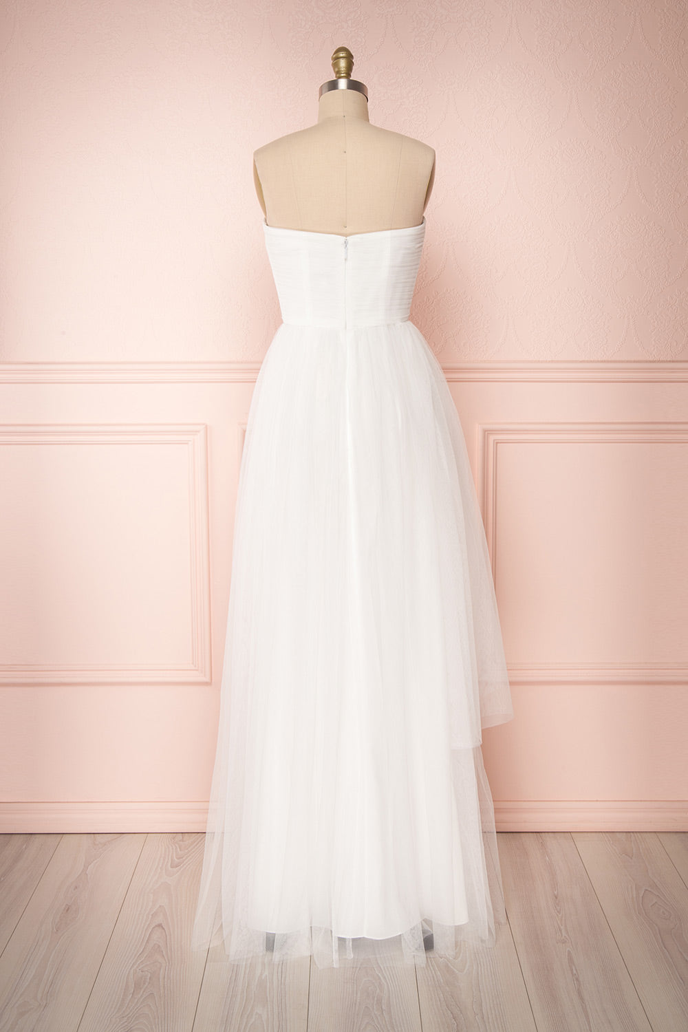 Meole Neige | Robe Bustier en Tulle