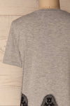 Mespelare Grey & Black T-Shirt with Lace | La Petite Garçonne 6