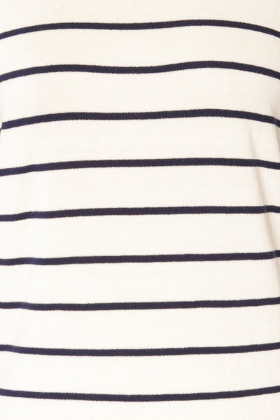 Middlesbrough Striped Long Sleeve Top | La petite garçonne  fabric