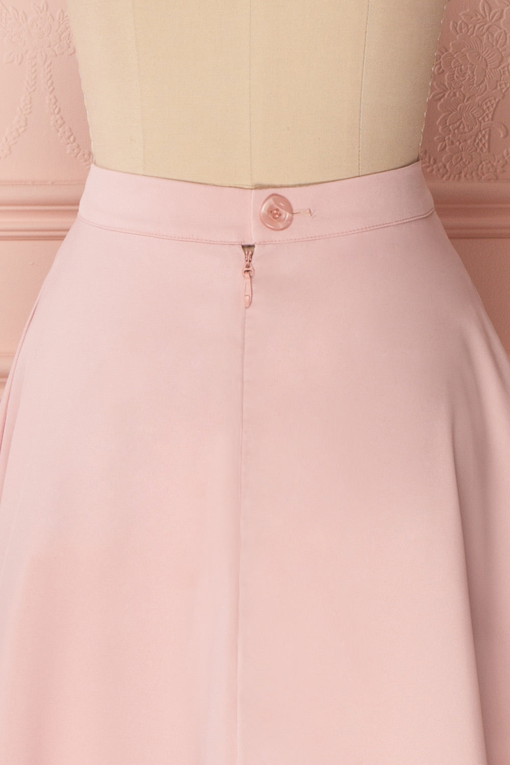 Migda Light Pink Midi Circle Skirt | Boutique 1861 6
