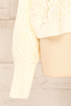 Miirsk Ivory Knit Sweater with Pompoms | La petite garçonne bottom
