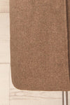 Mikkeli Midi Brown Wool Coat | La petite garçonne bottom