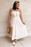 Mikolajki White Lace A-Line Midi Dress | Boutique 1861 model look