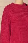 Mikolow Long Knitted Sweater | La petite garçonne  side close-up