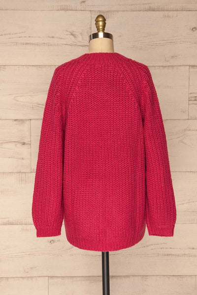 Mikolow Long Knitted Sweater | La petite garçonne  back view