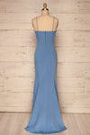 Milena Blue Mermaid Gown | Robe back view | La Petite Garçonne Chpt. 2