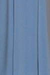 Milena Blue Mermaid Gown | Robe fabric close up | La Petite Garçonne Chpt. 2