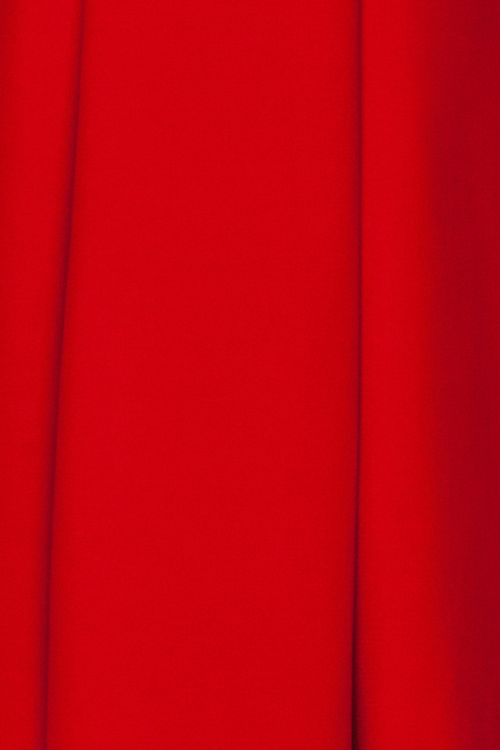Milena Red Mermaid Gown | Robe fabric detail | La Petite Garçonne Chpt. 2