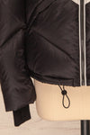 Milvina Black & White Coat | Manteau sleeve | La Petite Garçonne