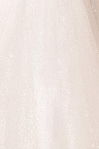 Mireille White Tulle & Crystal Gown | Robe fabric | Boudoir 1861